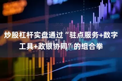 炒股杠杆实盘通过“驻点服务+数字工具+政银协同”的组合拳