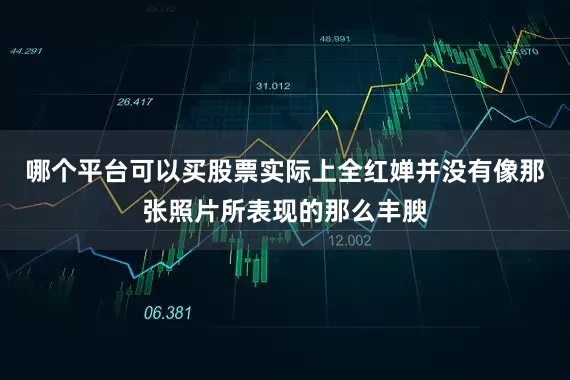 哪个平台可以买股票实际上全红婵并没有像那张照片所表现的那么丰腴